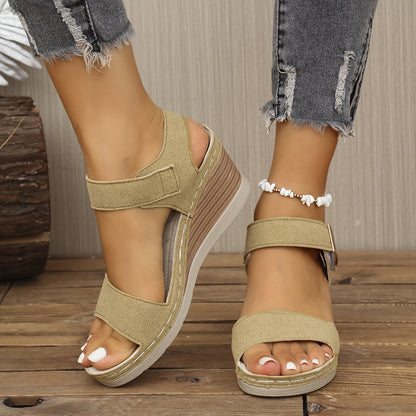 Sandale Elya haute à talon confort de 6 cm