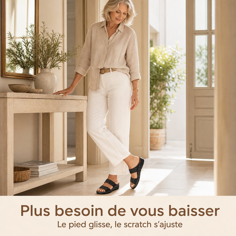Sandale Balea : plus besoin de vous baisser pour vous chausser